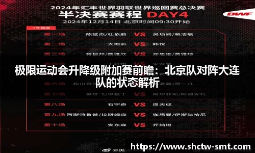 极限运动会升降级附加赛前瞻：北京队对阵大连队的状态解析
